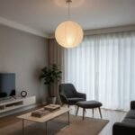 Luminaire suspendu boule japonaise en papier – Image 8