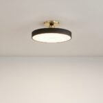Luminaire plafonnier macaron LED nordique
