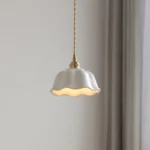 Luminaire suspension en céramique blanche - Image 6