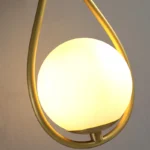 Applique murale en verre nordique – Luminaire mural design - Image 5