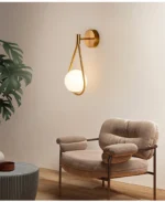 Applique murale en verre nordique – Luminaire mural design - Image 6