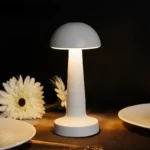 Lampe de table LED champignon minimaliste – Image 3