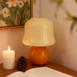 Lampe de table en verre design moderne à intensité variable – Image 3