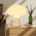 Lampe de table design champignon cosy