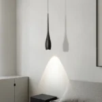 Luminaire suspendu minimaliste en forme de goutte - Image 3