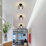 Plafonnier vintage en métal – Image 5