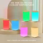 Veilleuse tactile LED rechargeable – Image 6