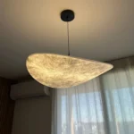 Luminaire moderne en tissu torsadé