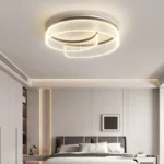 Plafonnier LED moderne à anneaux superposés - Image 7