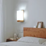 Applique murale en bois et verre - Image 3