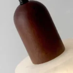 Luminaire suspendu en marbre blanc au design contemporain – Image 5