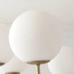 Luminaire plafond élégant à bras courbés - Image 5