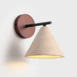 Applique murale en pierre naturelle travertin