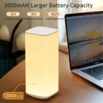 Veilleuse tactile LED rechargeable – Image 3