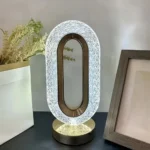 Lampe de table tactile élégante en cristal – Image 3