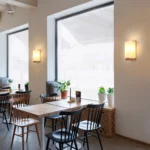 Applique murale en bois et verre - Image 7