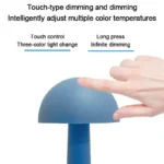 Lampe de table LED champignon minimaliste – Image 5