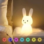 Veilleuse lapin en silicone – Image 2