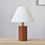 Luminaire de table rétro minimaliste en bois