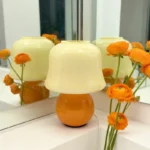 Lampe de table en verre design moderne à intensité variable – Image 2