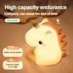 Veilleuse Licorne LED Tactile pour Enfant – Image 3