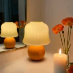 Lampe de table en verre design moderne à intensité variable – Image 5