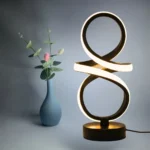 Lampe de table moderne design en spirale – Image 9