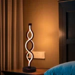 Lampe de table élégante LED spirale design – Image 3
