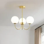 Luminaire plafond élégant à bras courbés - Image 6