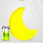 Veilleuse lune jaune pour une lumière douce apaisante – Image 7