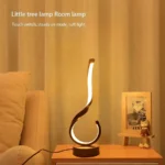 Luminaire LED sculptural de bureau à intensité variable – Image 6