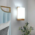 Applique murale en bois et verre - Image 4