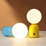 Lampe de table globe tactile rechargeable – Image 3