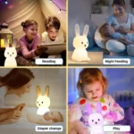 Veilleuse lapin en silicone – Image 5