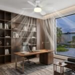 Ventilateur de plafond avec éclairage LED intégré – Image 6