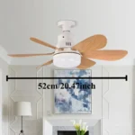 Ventilateur de plafond avec éclairage LED intégré – Image 2