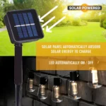 Guirlande lumineuse solaire LED à lumière chaude – Image 6
