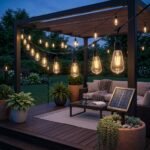 Guirlande lumineuse solaire LED à lumière chaude – Image 2