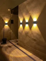 Applique murale solaire LED bidirectionnelle – Image 8