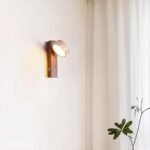 Applique murale en bois orientable 180°