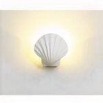 Applique murale LED coquillage