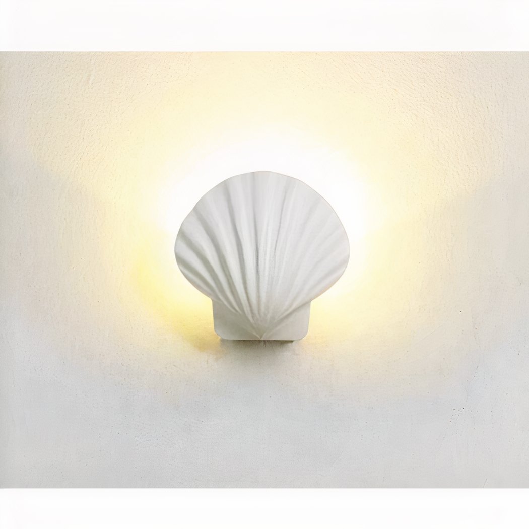 applique-murale-en-forme-de-coquille-saint-jacques-3 Applique murale LED coquillage – Image 1
