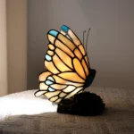 Lampe de chevet papillon style art déco – Image 4