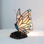 Lampe de chevet papillon style art déco – Image 3