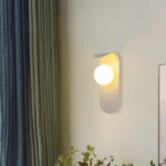 Applique murale design ovale globe verre – Image 5